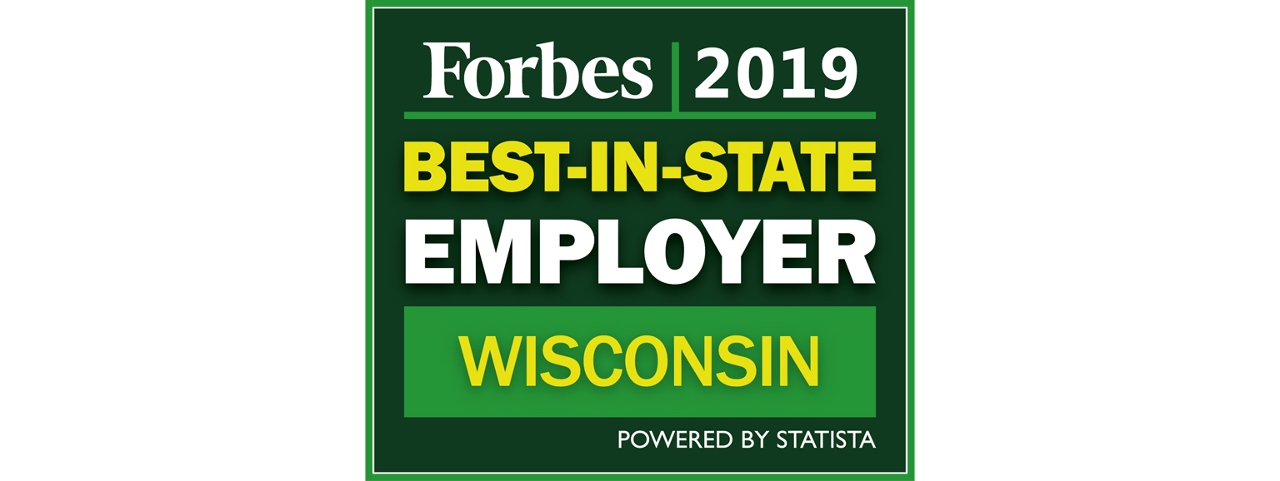 Acuity Named Best-in-State Employer by Forbes